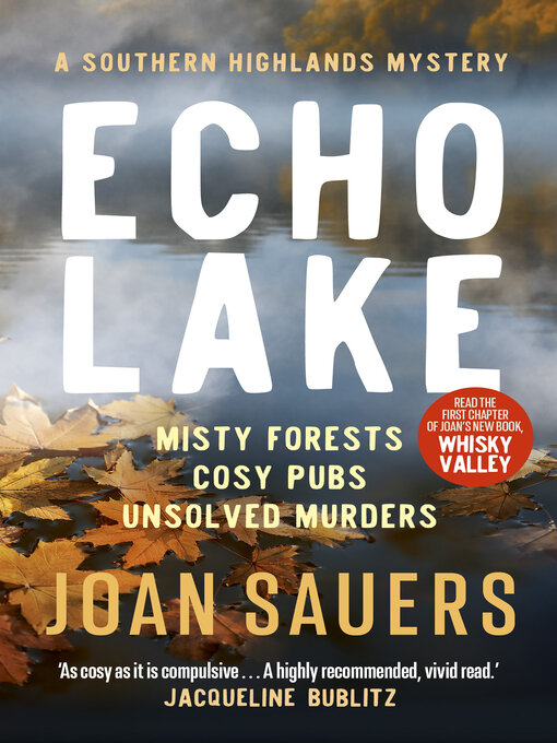 Title details for Echo Lake by Joan Sauers - Wait list